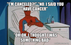 Spiderman Cancer