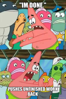 Push It Somewhere Else Patrick