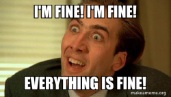 Sarcastic Nicholas Cage