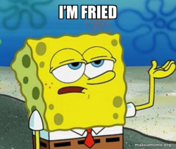 Tough SpongeBob