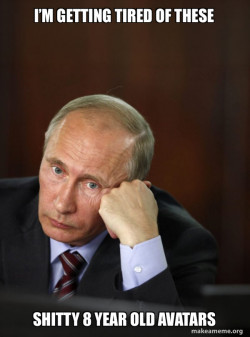Contemplative Putin