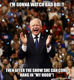 Happy Tim Walz