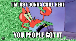 Mr Krabs Money