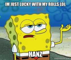 Tough SpongeBob