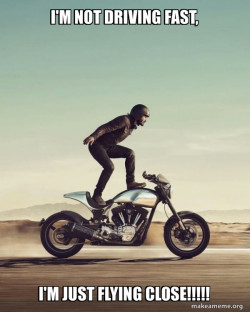 Keanu Reeves Stunt Bike