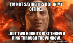 Frodo it's over it's done