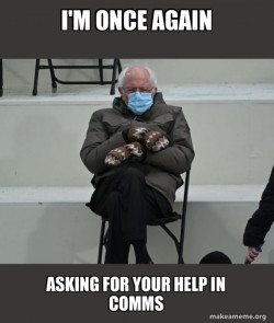 Bernie Sanders at the Inauguration