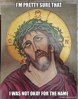 Jesus Is So Done With This Shit