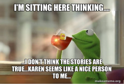 Kermit Drinking Tea