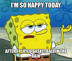 Tough SpongeBob