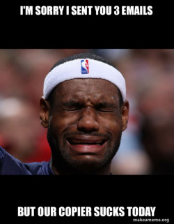 Lebron Crying