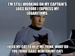 Spock and Cat Meme 