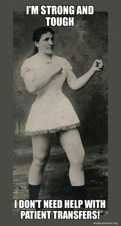 Overly Manly Woman