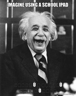 Laughing Albert Einstein