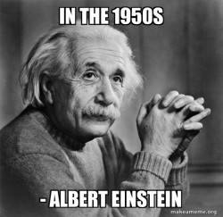 Serious Albert Einstein