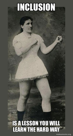 Overly Manly Woman