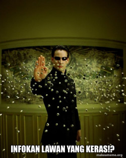Neo Stopping Bullets