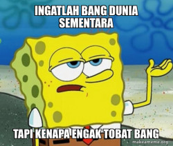 Tough SpongeBob