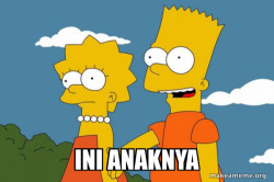 Bart and Lisa Chat