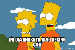 Bart and Lisa Chat