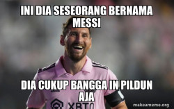 Happy Messi