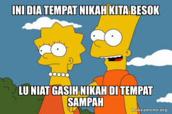 Bart and Lisa Chat