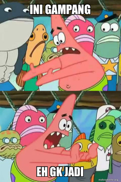 Push It Somewhere Else Patrick