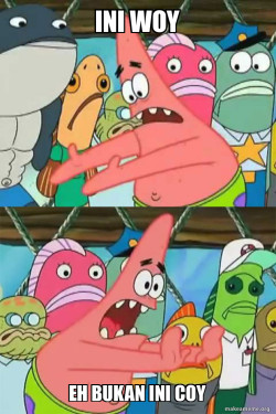 Push It Somewhere Else Patrick