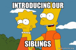 Bart and Lisa Chat