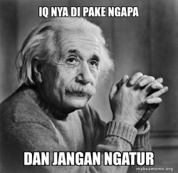 Serious Albert Einstein