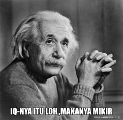 Serious Albert Einstein