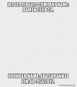 for Kickstarter project