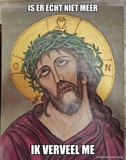 Jesus Is So Done With This Shit