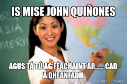 Unhelpful High School Teacher