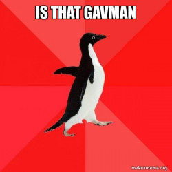 Socially Awesome Penguin