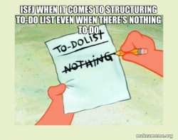 To Do List - Nothing