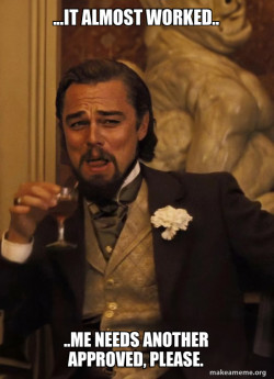 Leonardo DiCaprio Laughing Django