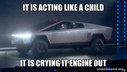  Crying Tesla Truck