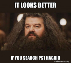 Hagrid - I should not have said that