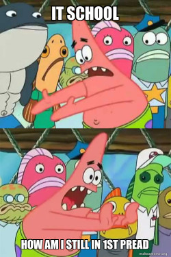 Push It Somewhere Else Patrick