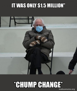 Bernie Sanders be like