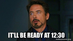 Tony Stark Eye Roll