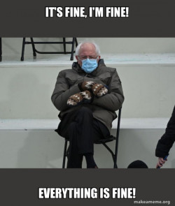 Bernie Sanders at the Inauguration