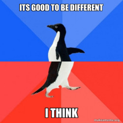 Socially Awkward Awesome Penguin