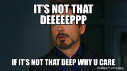 Tony Stark Eye Roll