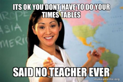 Unhelpful High School Teacher