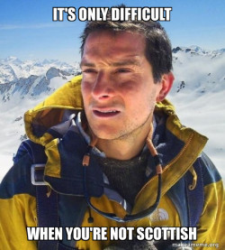 Bear Grylls SCOTTISH