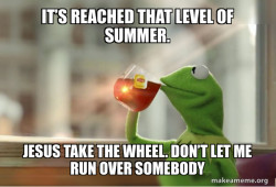Kermit Drinking Tea