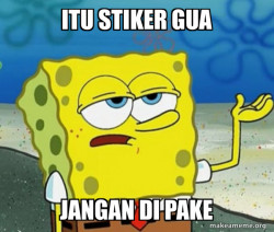 Tough SpongeBob