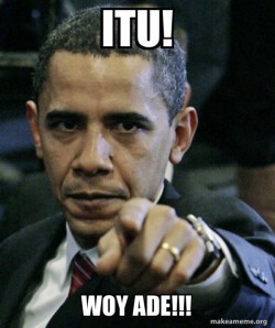 Angry Obama